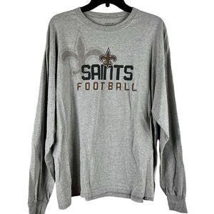 Reebok Saints New Orleans Football Long Sleeve Medium